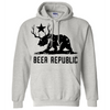 California Bear + Deer Beer Silhouette Sweatshirt Hoodie