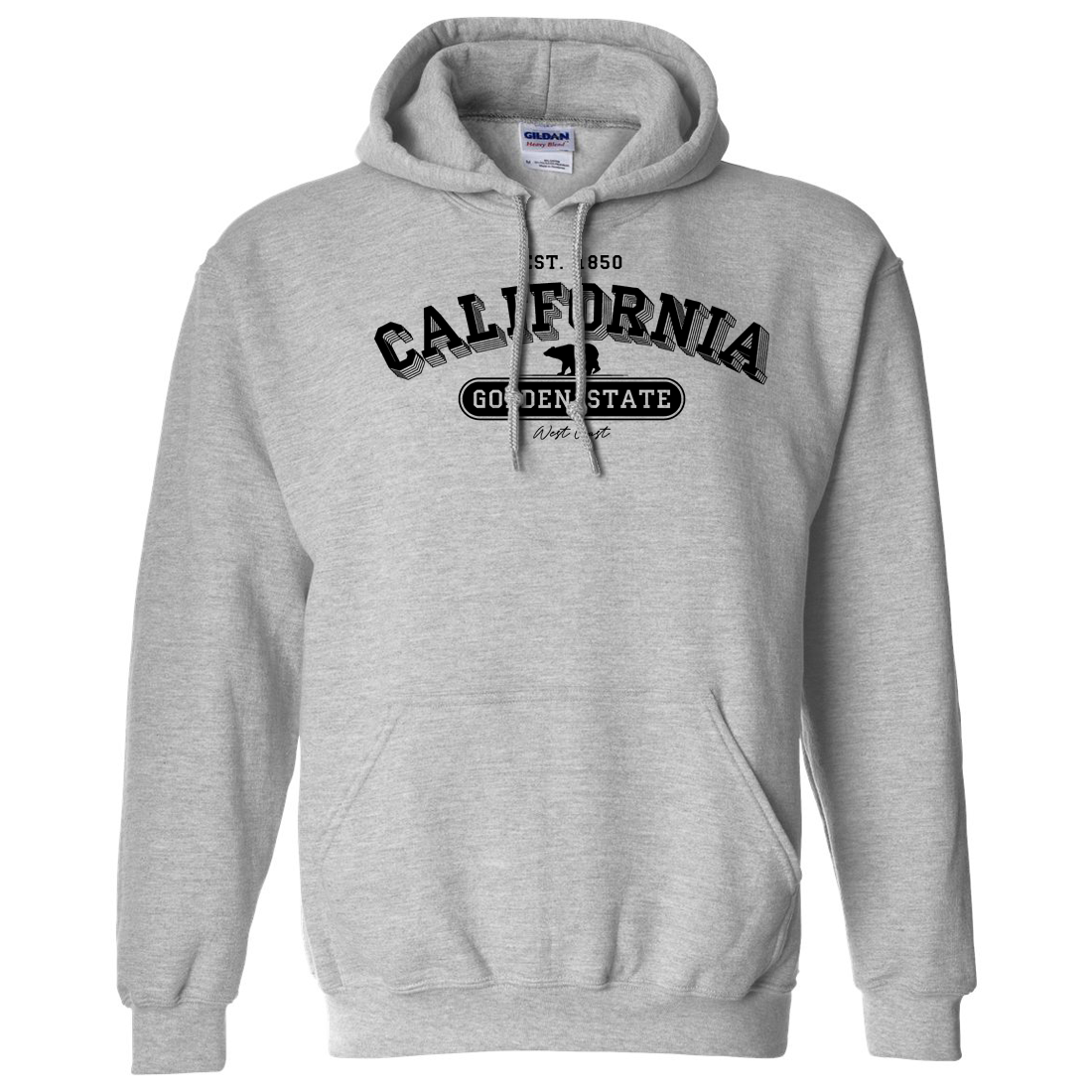 California Golden State 1850 Sweatshirt Hoodie - California Republic Clothes