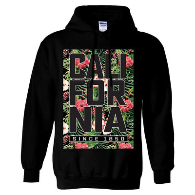 California Republic 1850 Floral Sweatshirt Hoodie