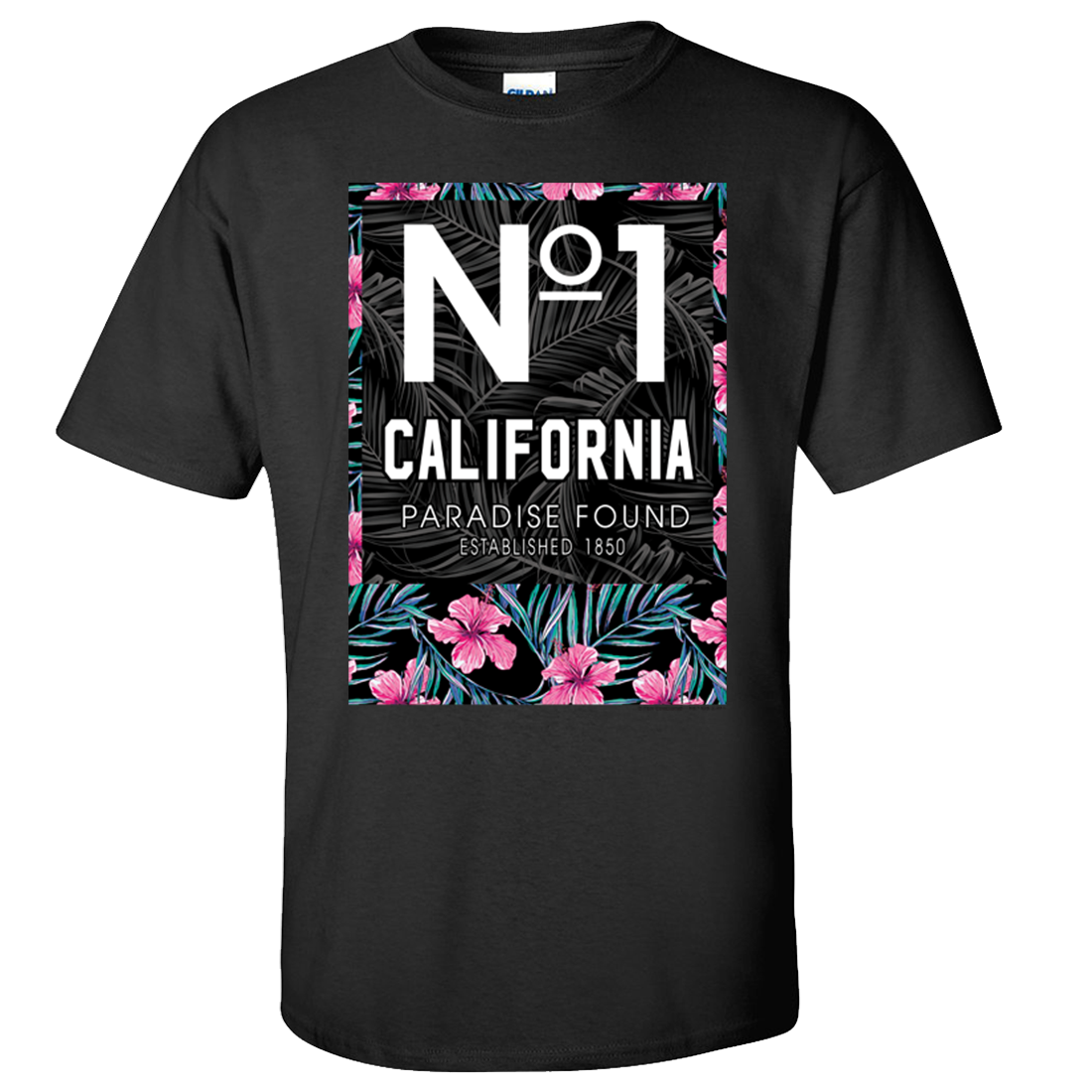 No 1 California Paradise Found Asst Colors T-shirt/tee