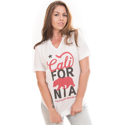 Cali For Nia Asst Colors V-Neck