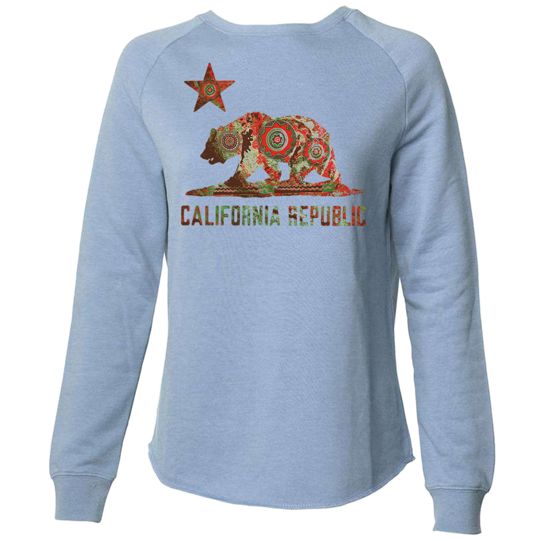 California Wave Wash Super Soft Crewneck - California Republic Clothes