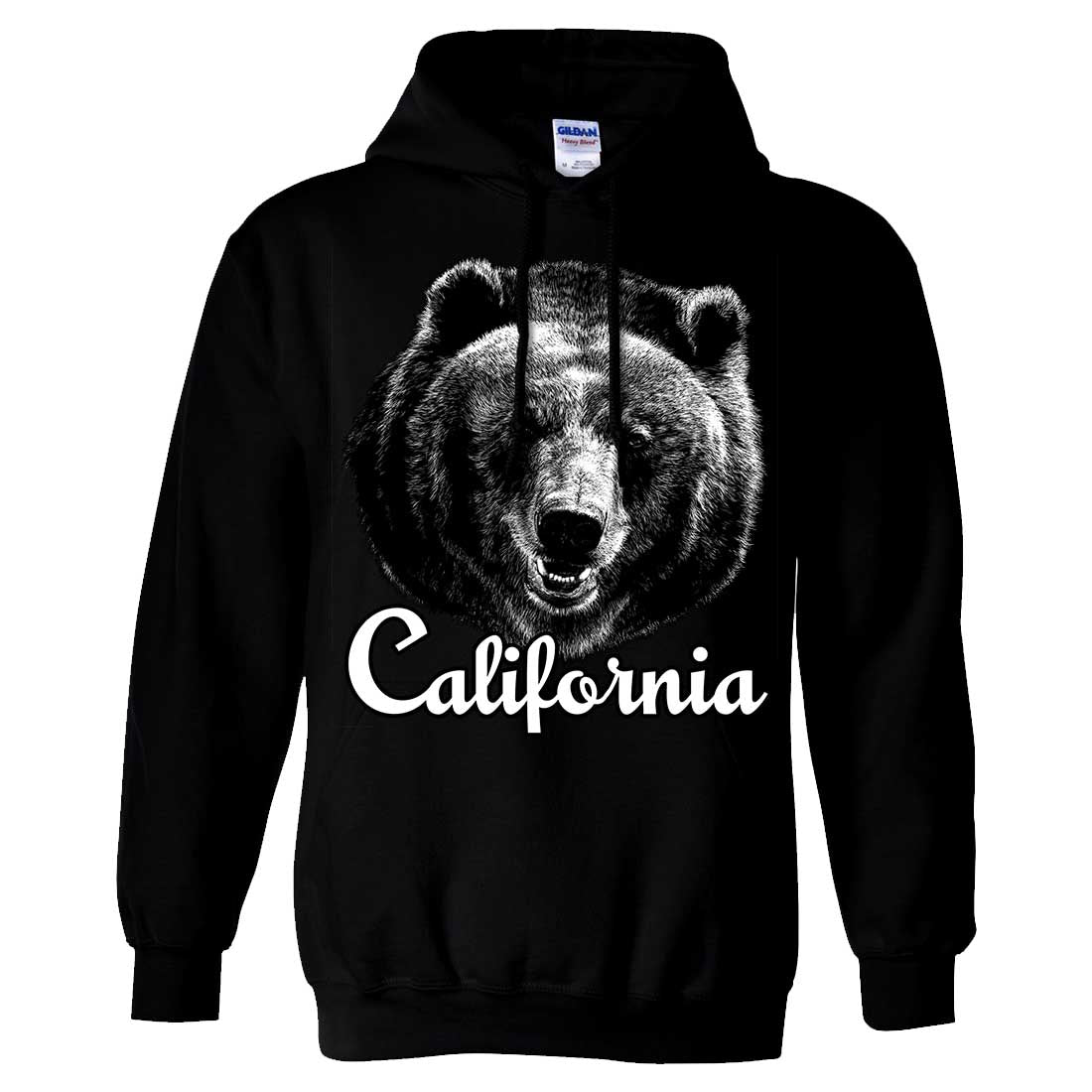California Grizzly Bear Sweatshirt Hoodie - California Republic Clothes