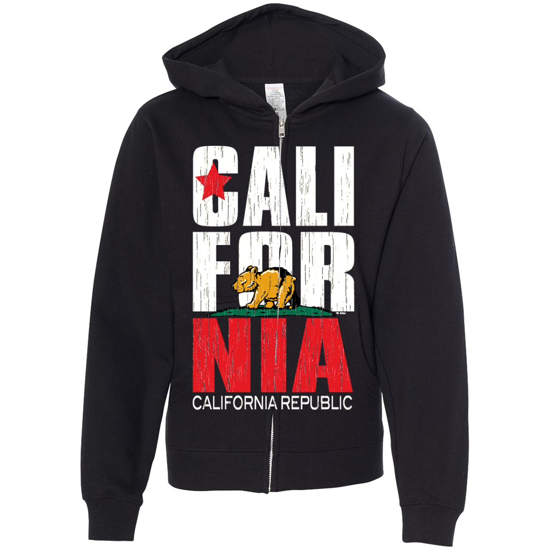 CALI FOR NIA Kids' Hooded Sweatshirt' Men's Hoodie