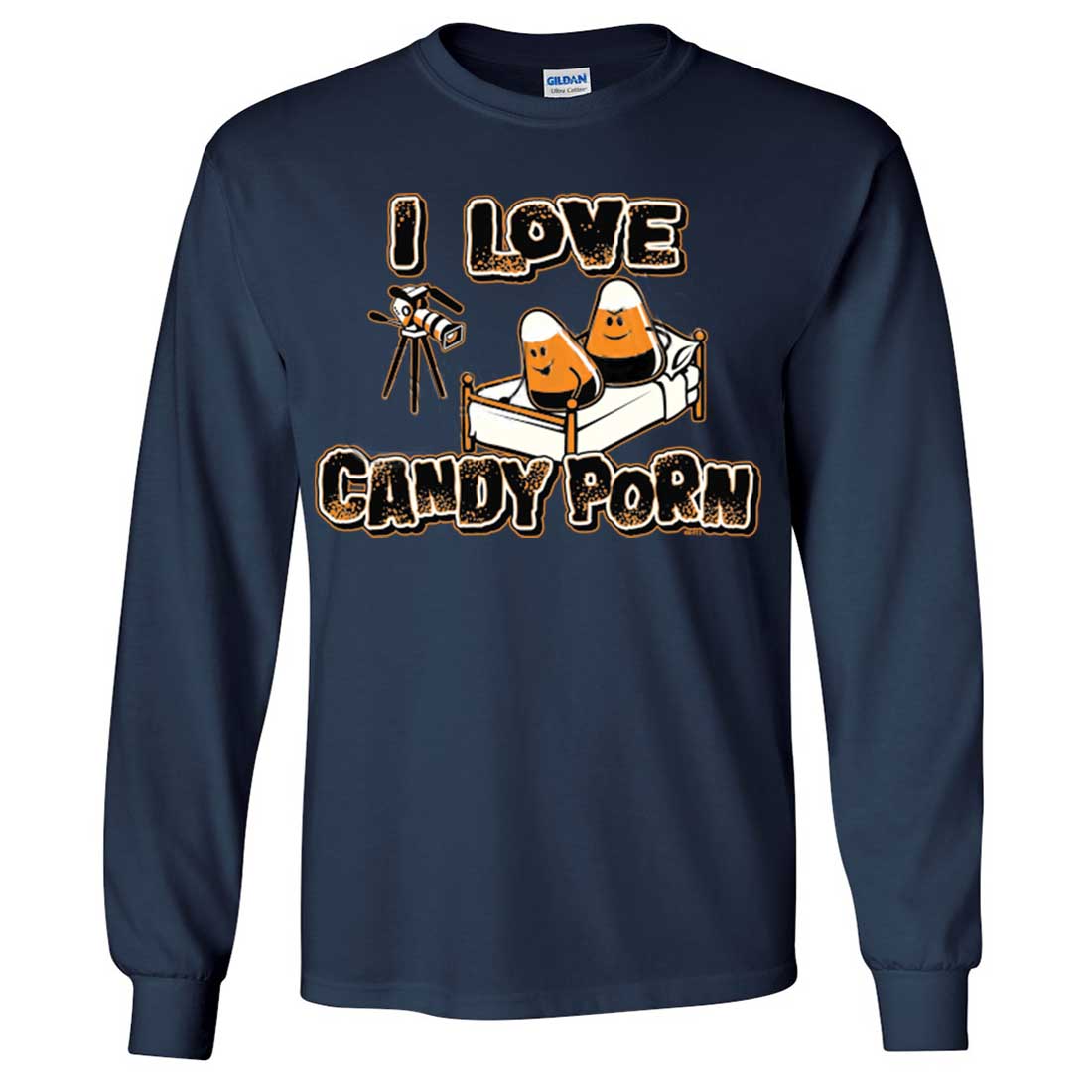 I Love Candy Porn Long Sleeve Shirt - California Republic Clothes